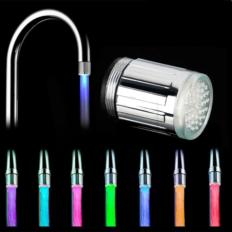 Kitchen Appliances Offers - For Kitchen Bathroom 3-Color Change Automatically