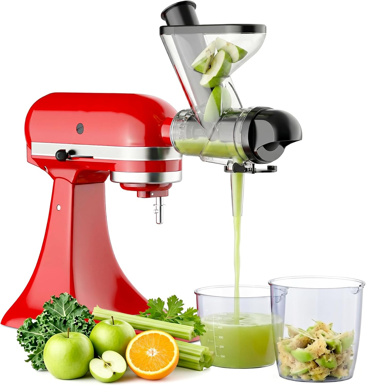 Juicer Cold Press Slow - Masticating Juicer Attachment for KitchenAid Stand