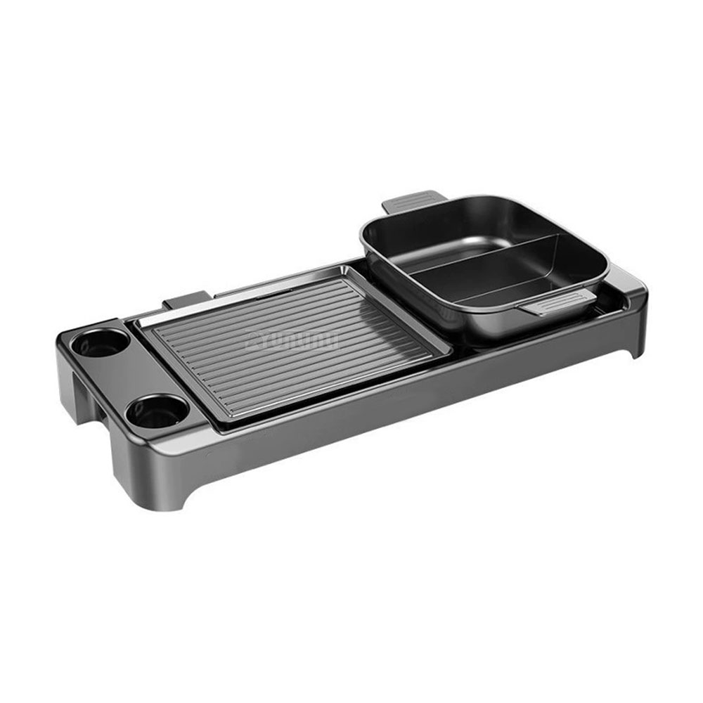 Kitchen Appliances Cooking - Electric Barbecue Hotpot Stove Dual Flavor