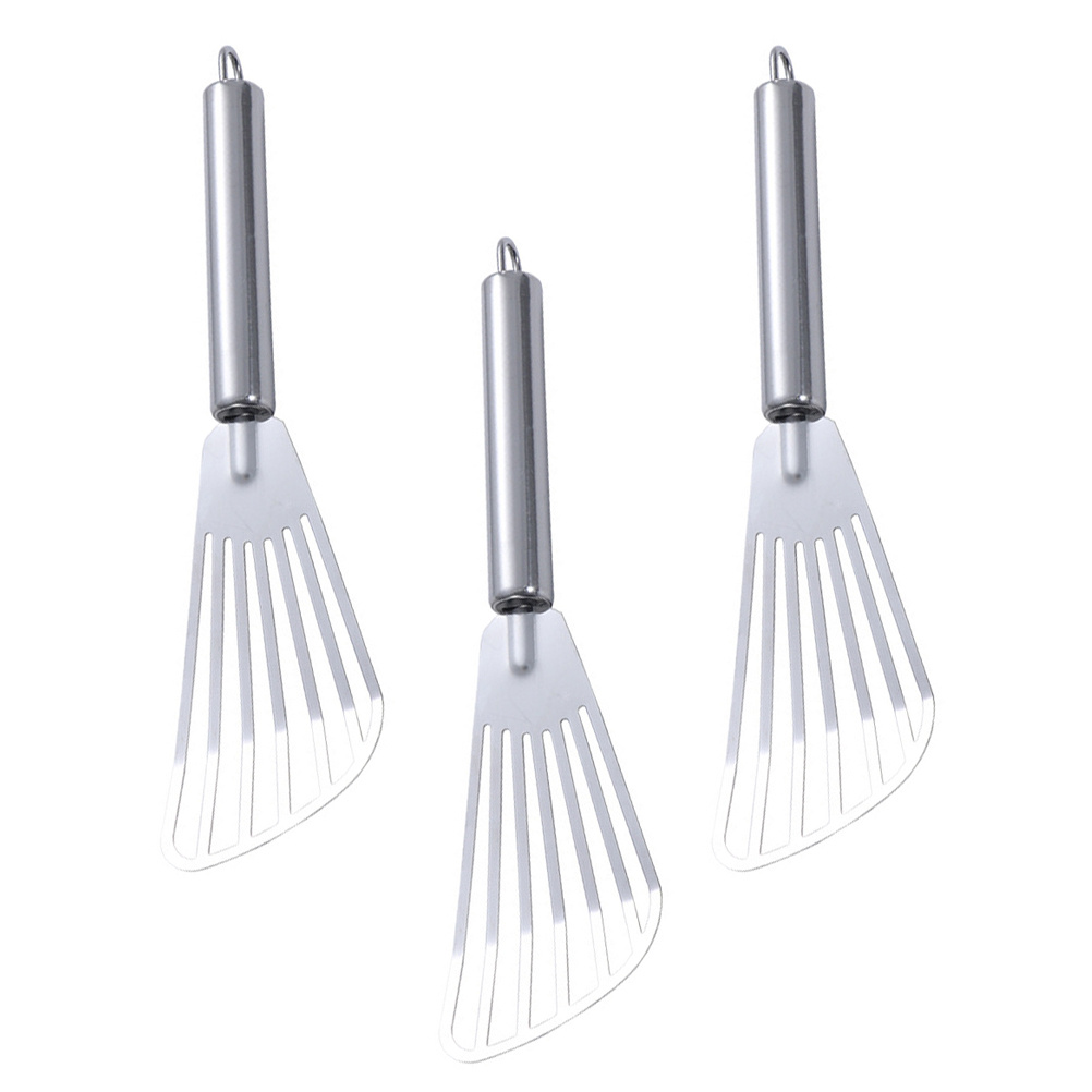 Kitchen Appliances Cooking - 3pcs Stainless Steel Spatula For Steak