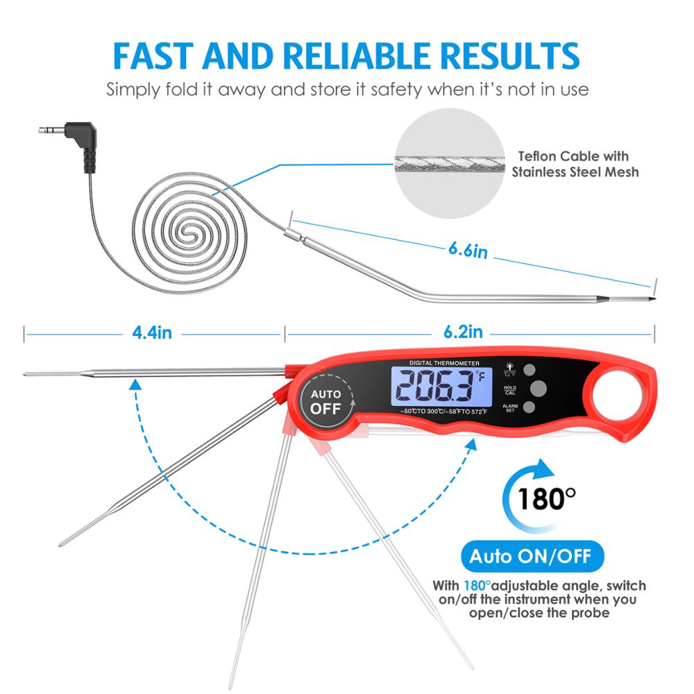 ORIA Food Thermometer Digital  - Kitchen Appliances Online ulasan dan harga
