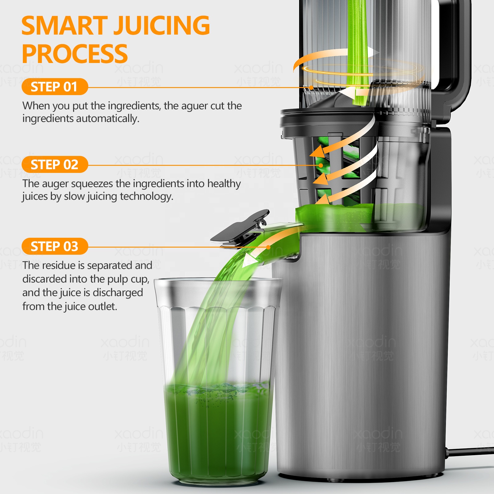 2023 Factory High Quality Elec - Juicer Cold Press Slow ulasan dan harga