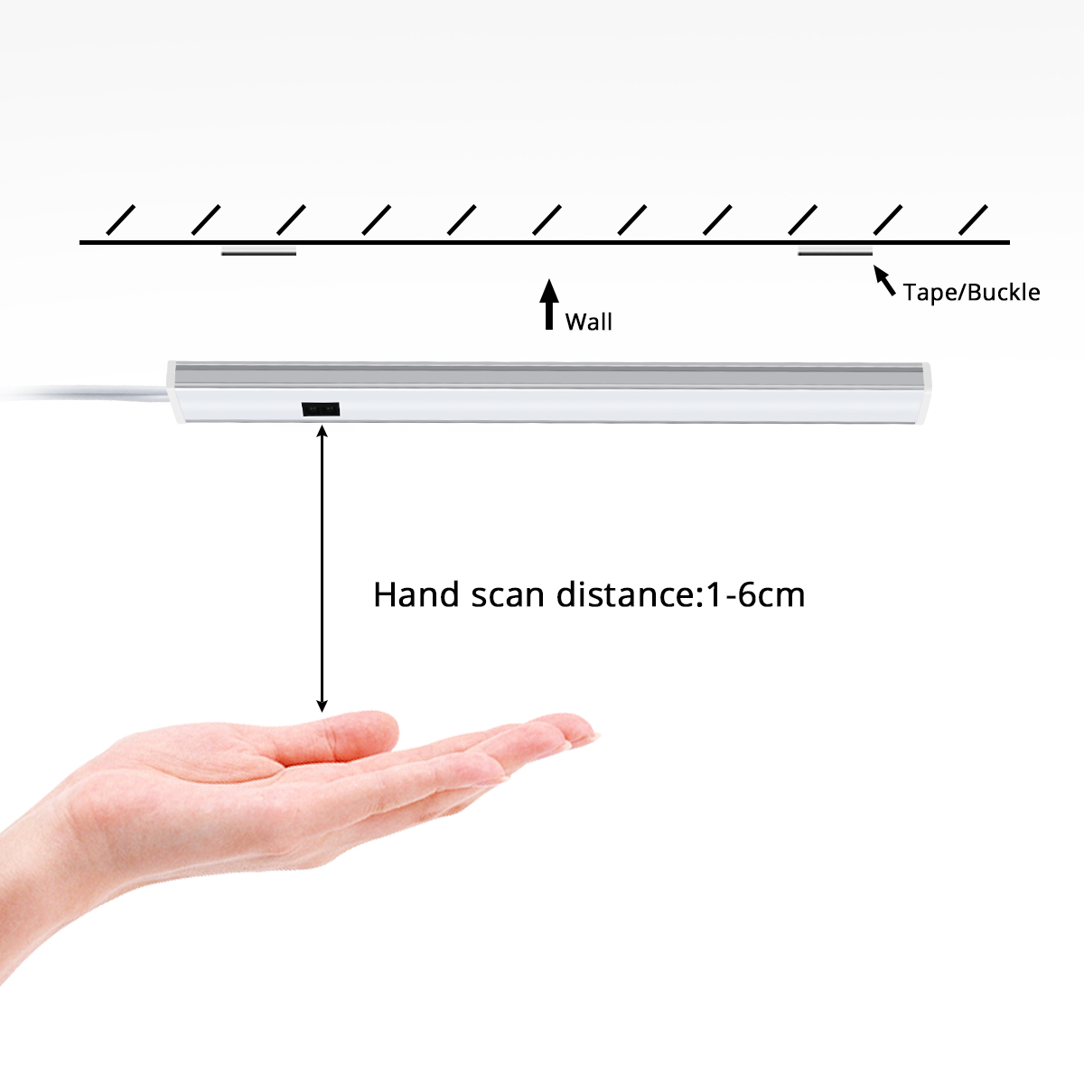 30/40/50cm Aluminium Profile U - Kitchen Appliances Online ulasan dan harga