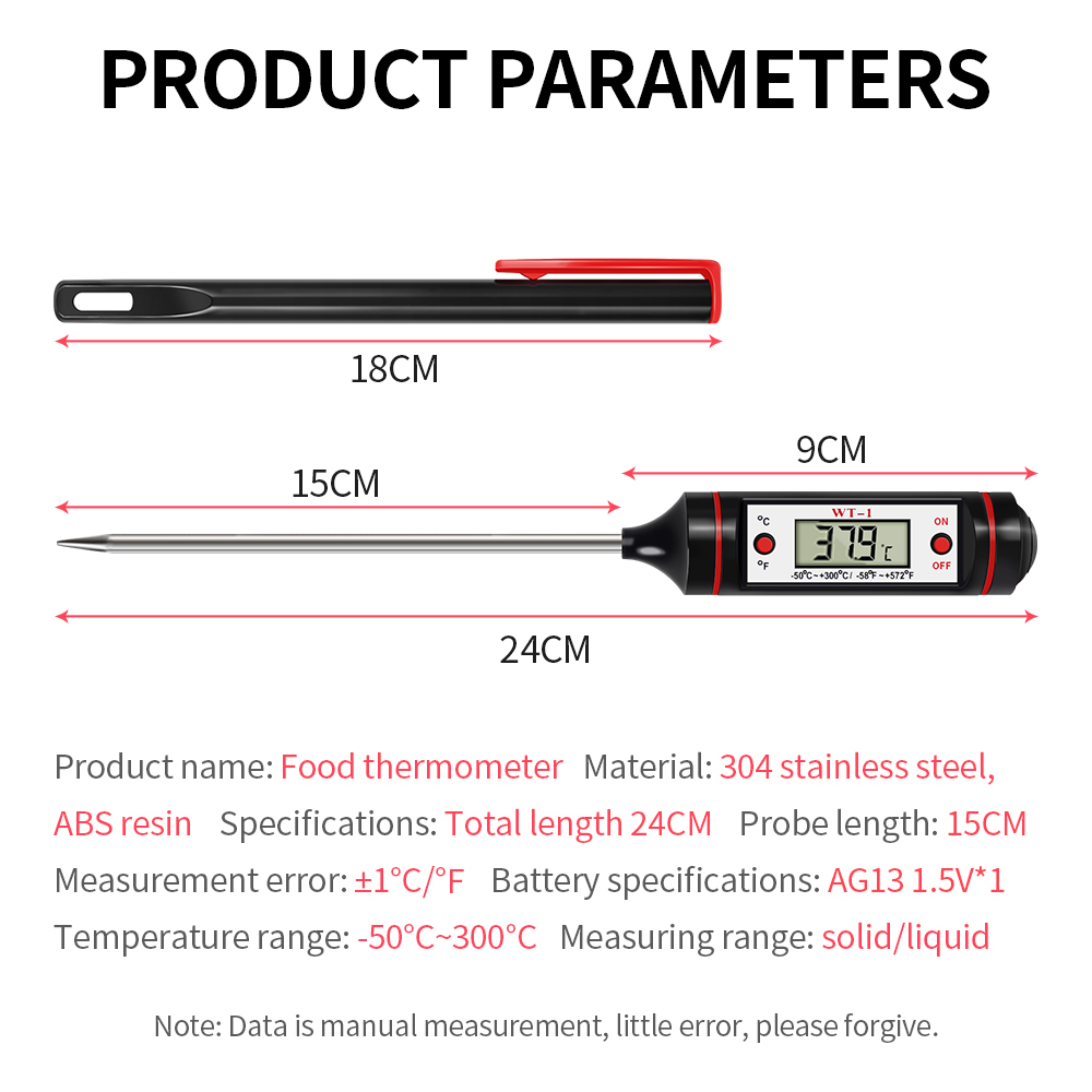 Digital Food Thermometer New M - Kitchen Appliances Online ulasan dan harga