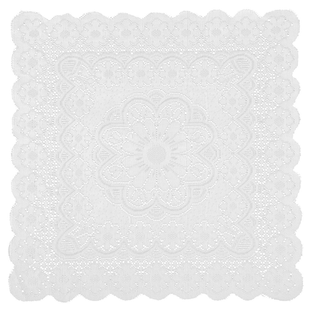 Square White Lace Tablecloth S - Kitchen Appliances Essentials ulasan dan harga