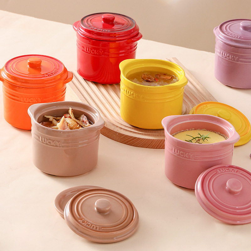 Double Lid Ceramic Bowl,Bird's - Kitchen Appliances Cooking ulasan dan harga