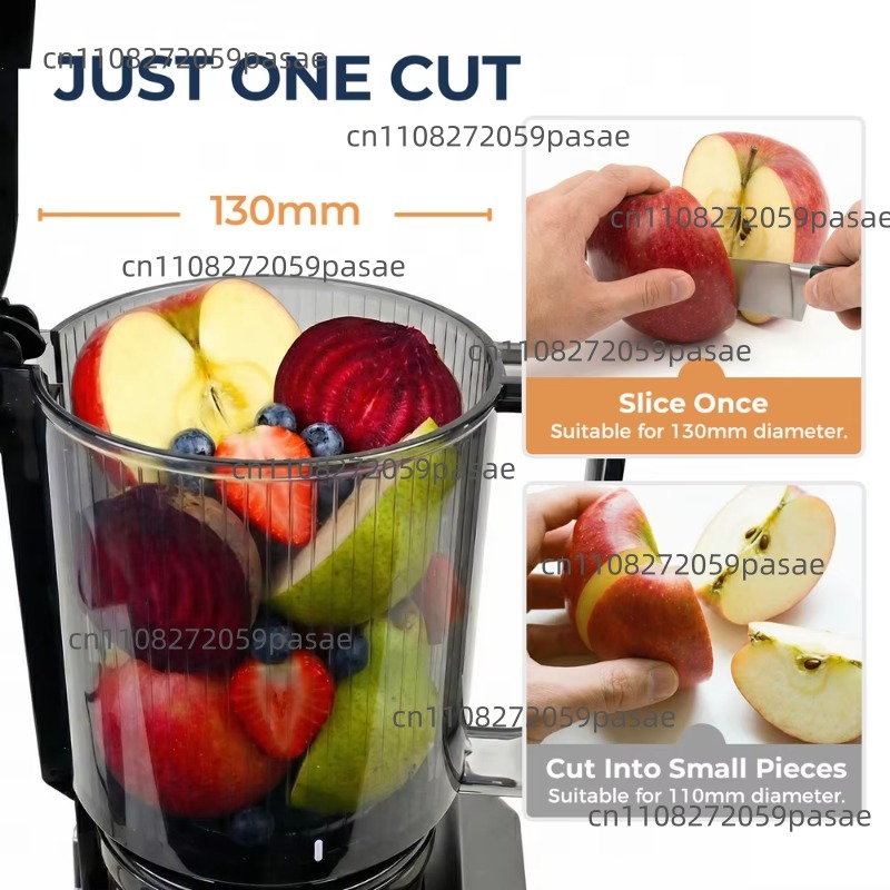 Maximum power 680W wide-mouthe - Juicer Cold Press Slow ulasan dan harga