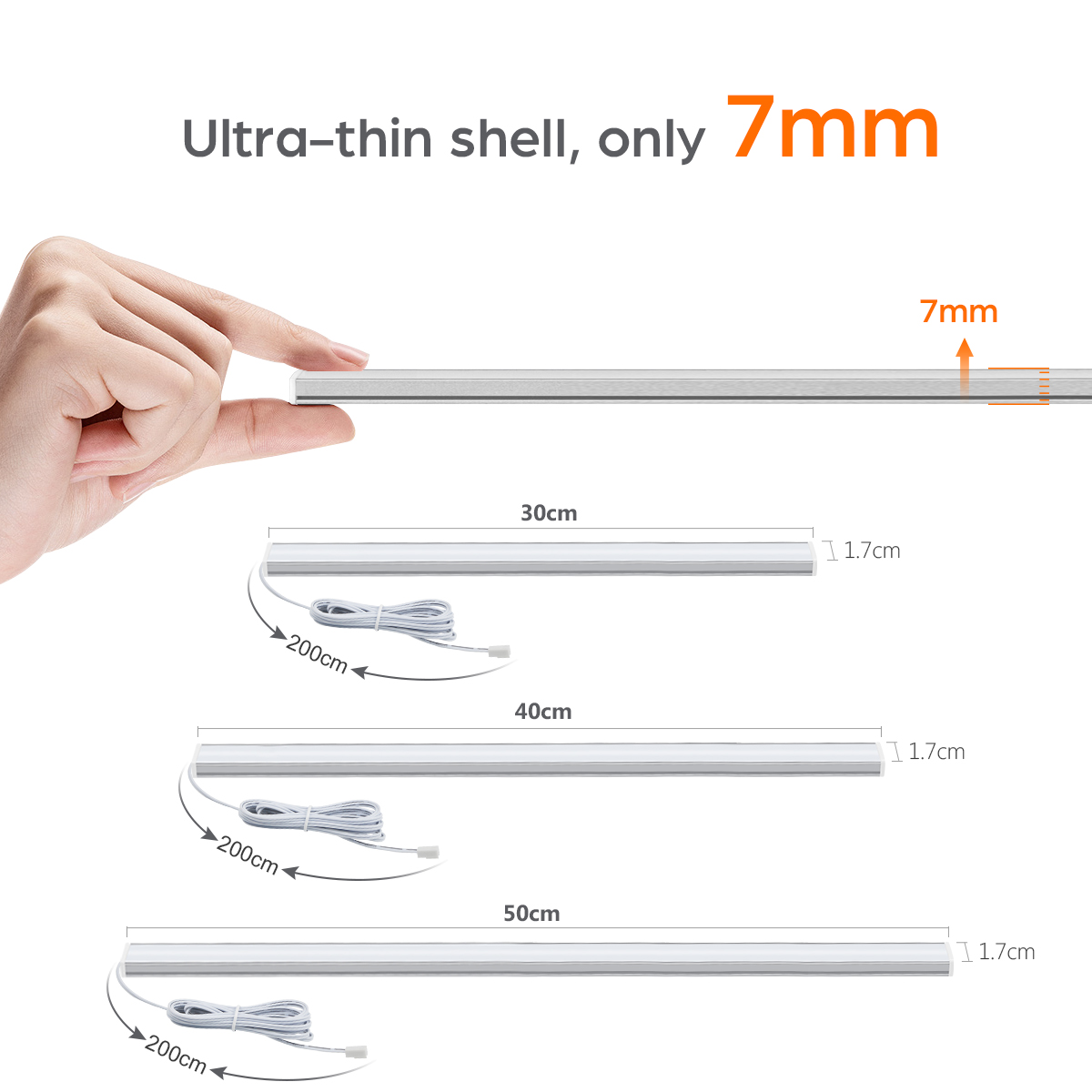 1-6pcs Kitchen LED Under Cabin - Kitchen Appliances Online ulasan dan harga