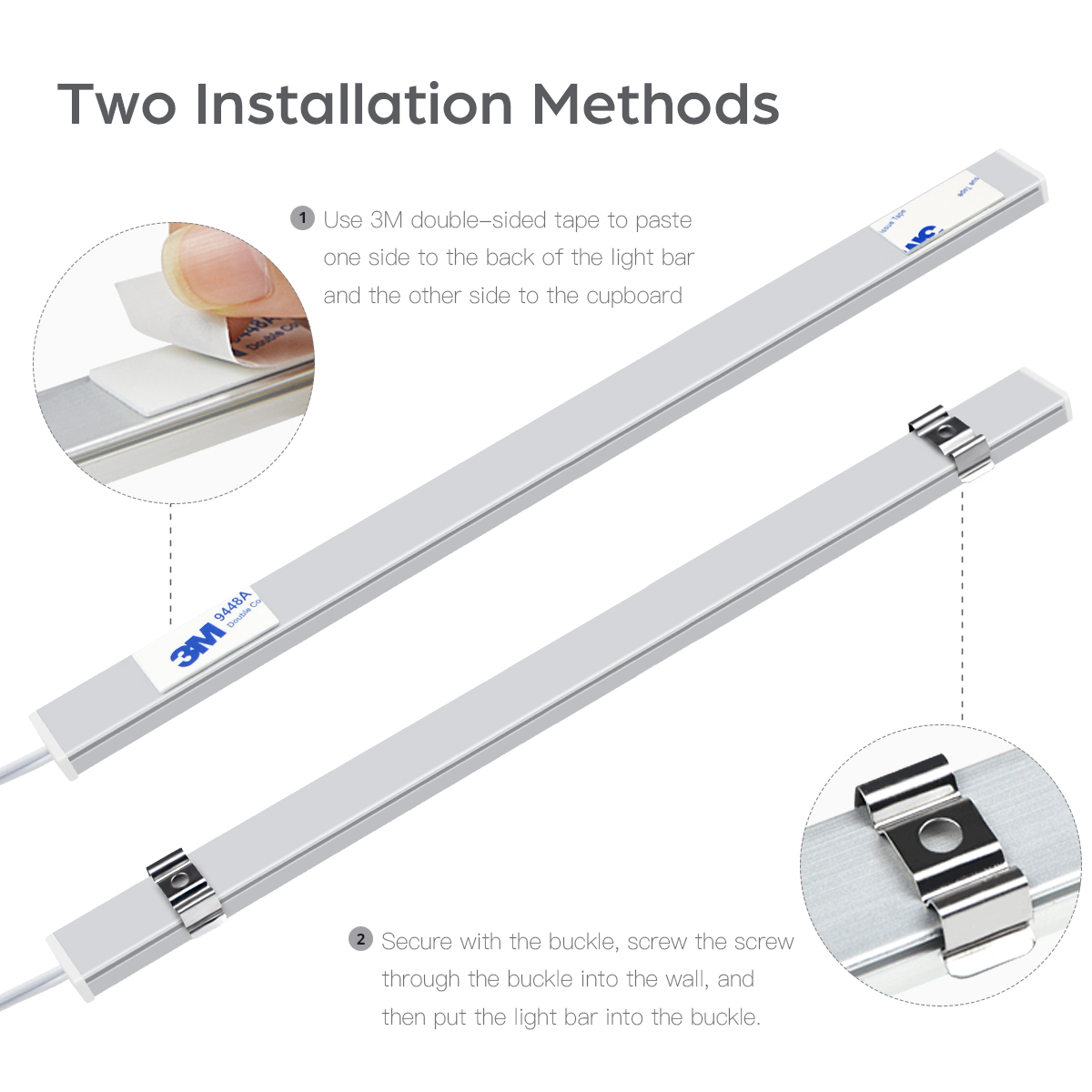 1-6pcs Kitchen LED Under Cabin - Kitchen Appliances Online ulasan dan harga