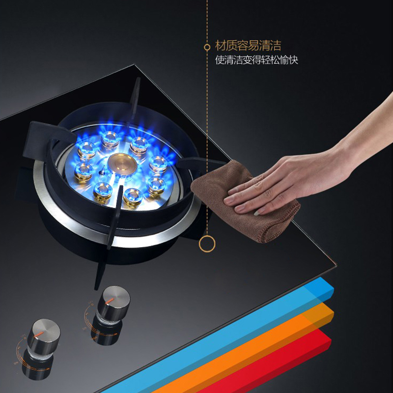 Gas stove with 9-hole dual bur - Kitchen Appliances Online ulasan dan harga