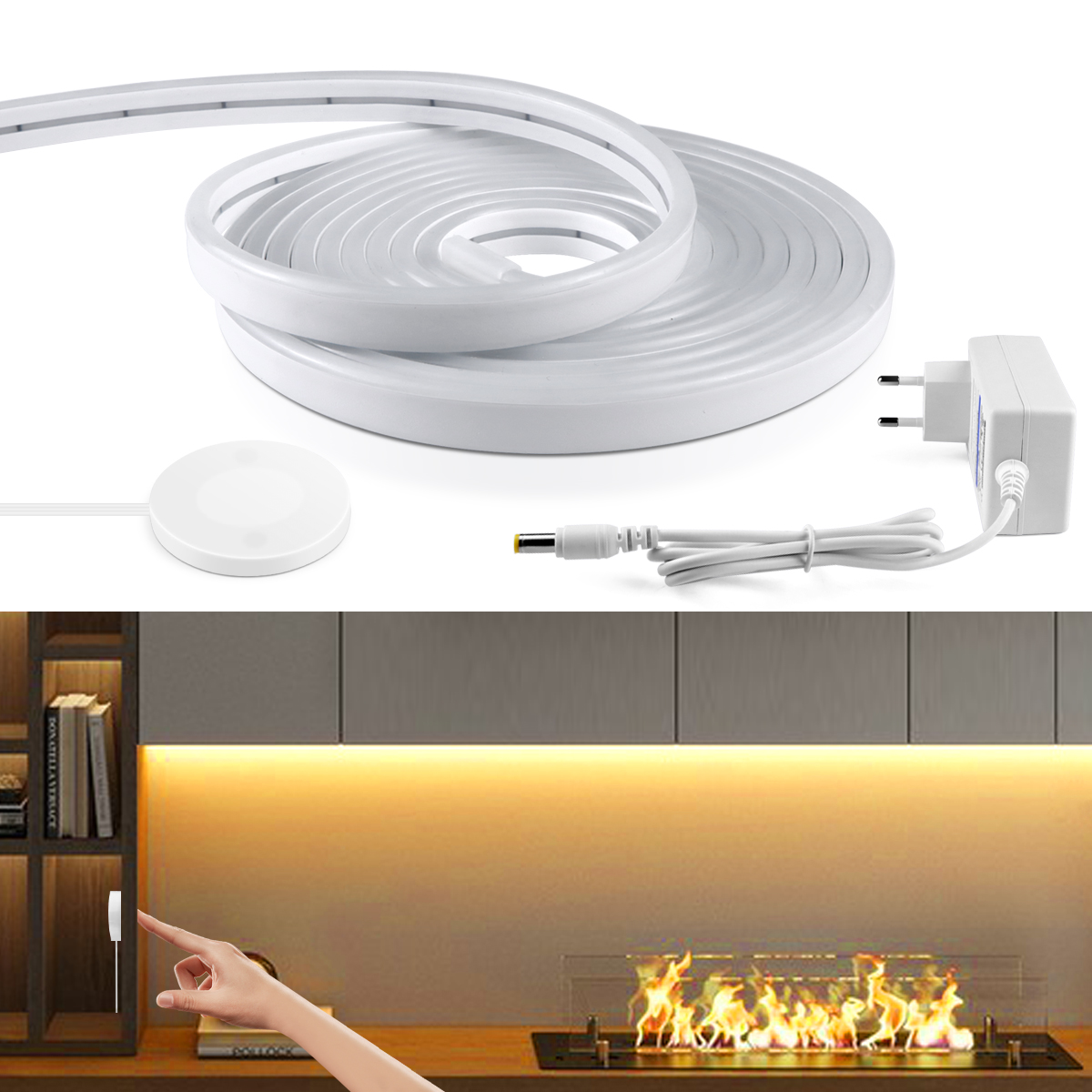 DC12V Neon Light LED Strip Han - Kitchen Appliances Online ulasan dan harga