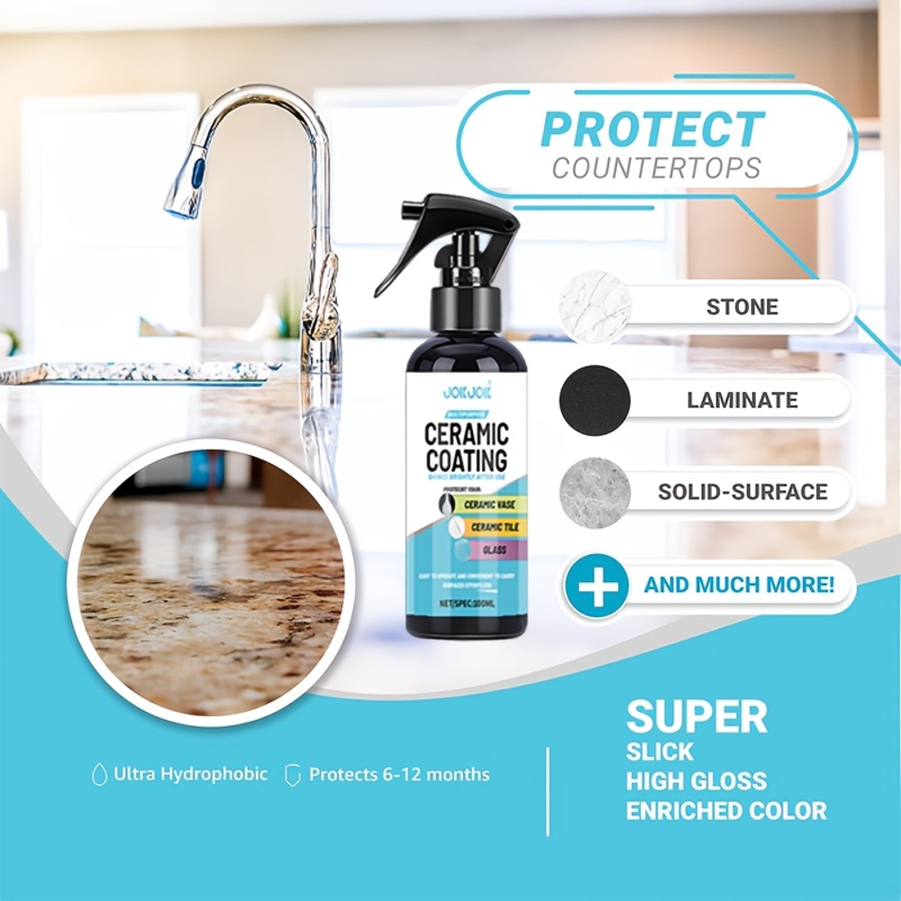 Ceramic Coating Spray Kit - Sh - Kitchen Appliances Bath ulasan dan harga