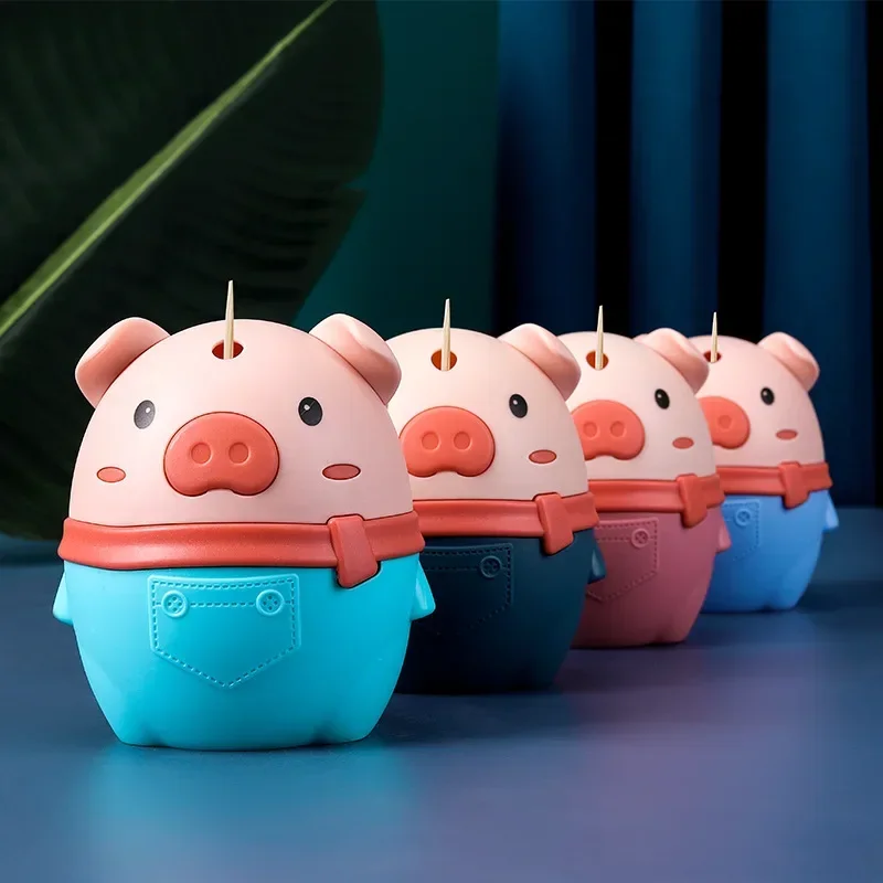 Cute Cartoon Piggy Toothpick H - Kitchen Appliances Online ulasan dan harga