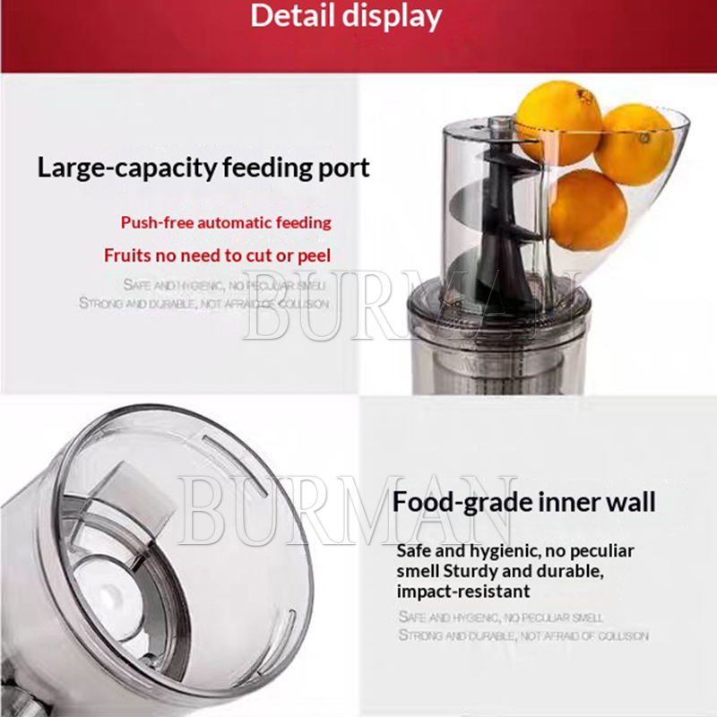 500W Commercial Use Home Use S - Juicer Cold Press Slow ulasan dan harga