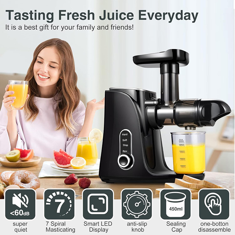 &* QANA Juicer Machines,Slow C - Juicer Cold Press Slow ulasan dan harga