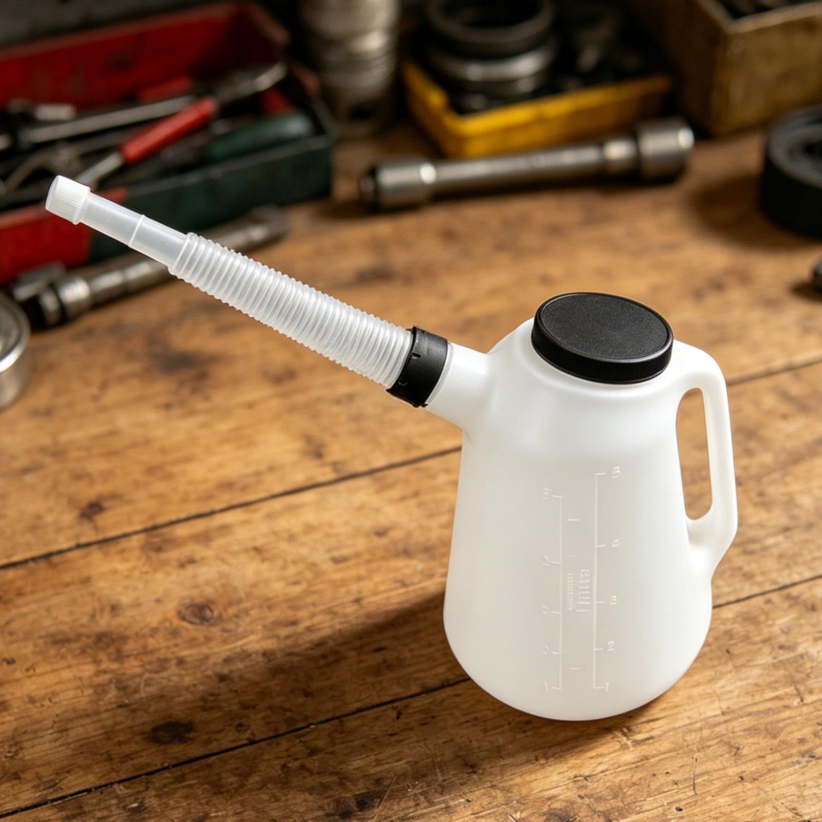 New 5L Oil Fill Jug with Spout - Kitchen Appliances Cooking ulasan dan harga