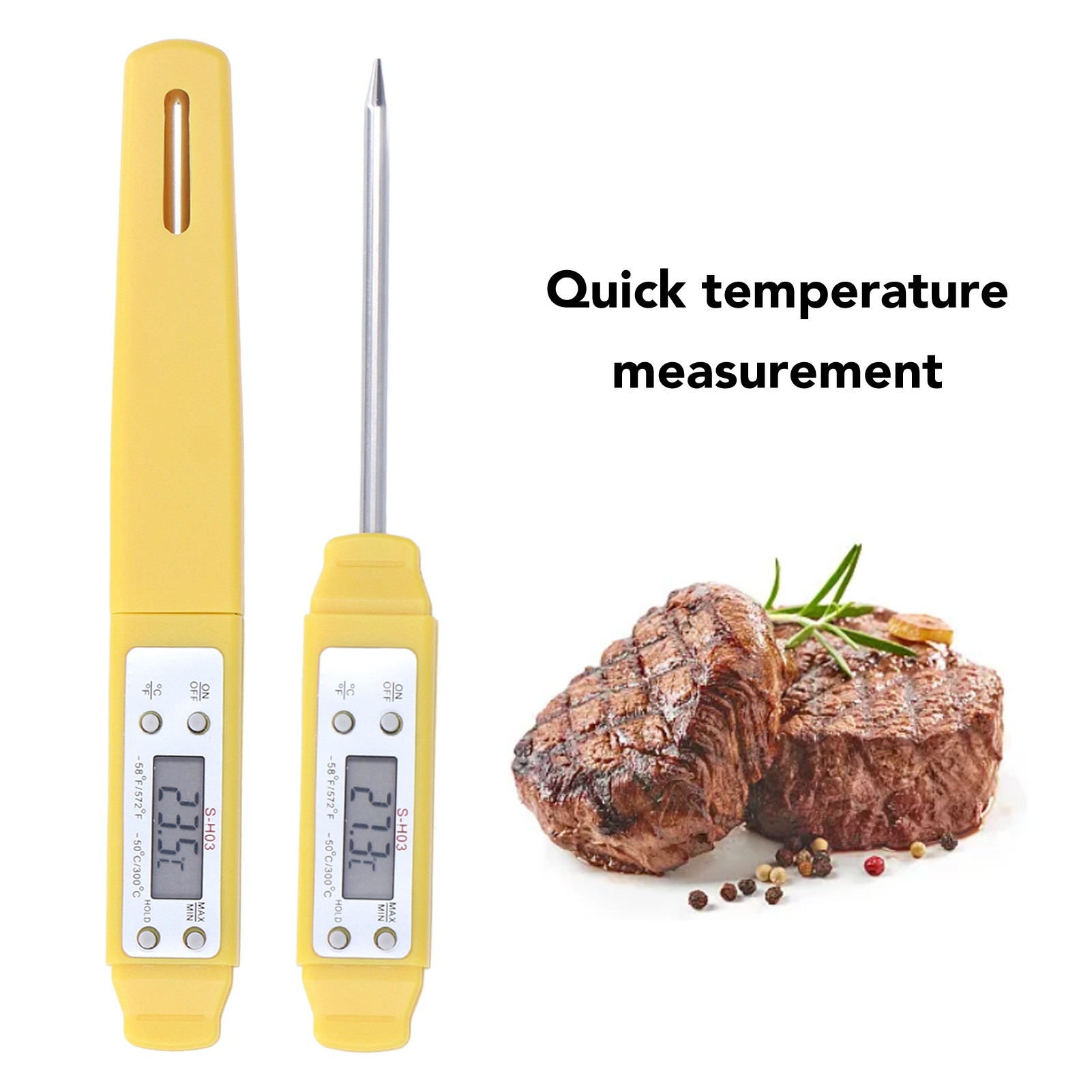 Digital Food Thermometer Autom - Kitchen Appliances Online ulasan dan harga