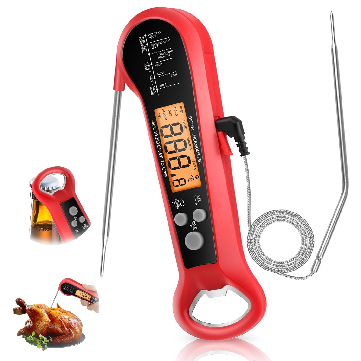 Long Cable Professional Meat T - Kitchen Appliances Cooking ulasan dan harga